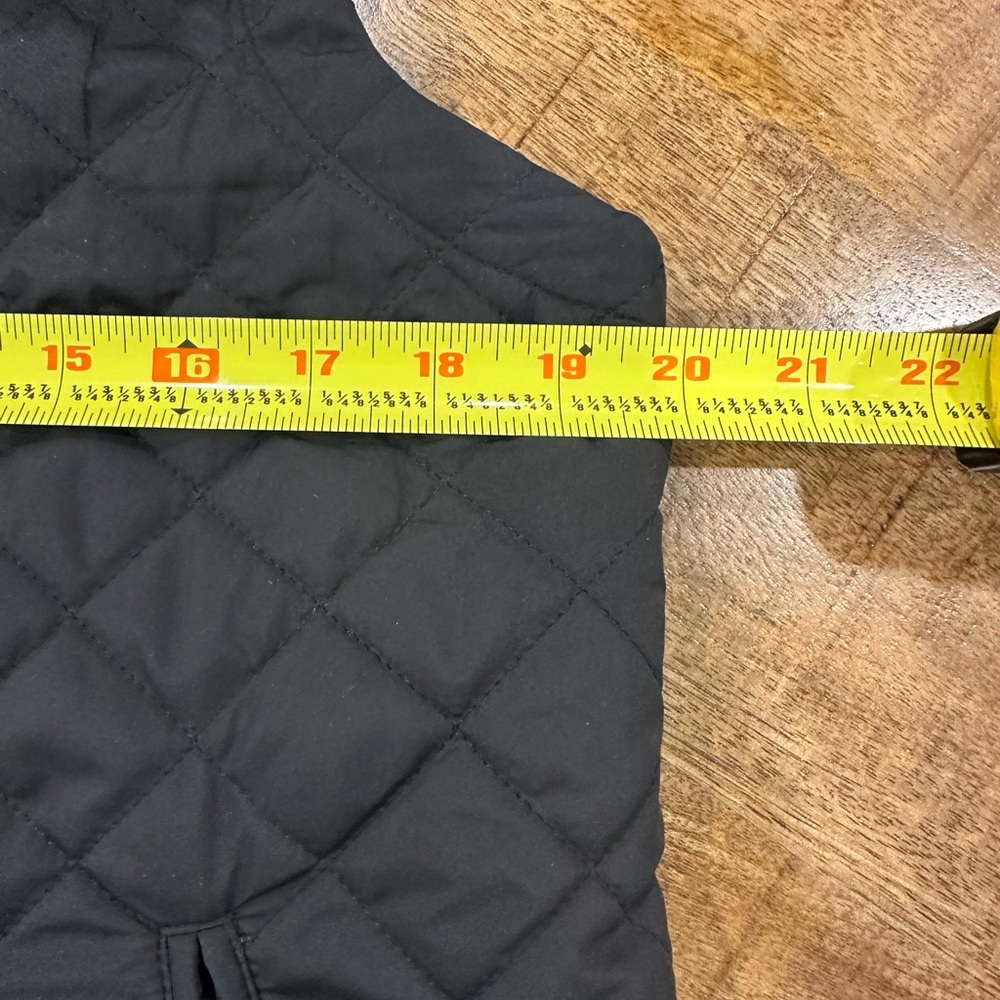 T By Talbots Black Vest. Size Large. - image 4